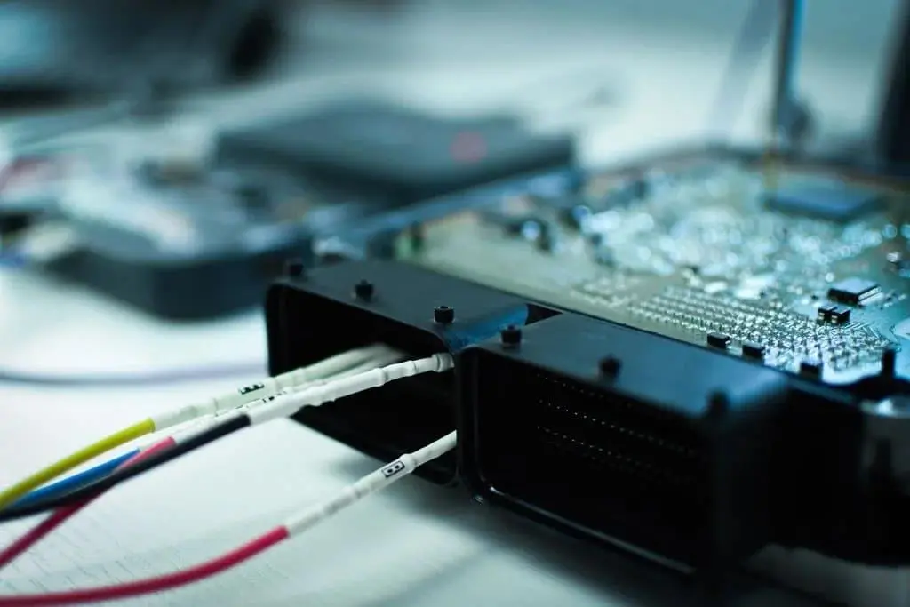 Le boîtier Flex de Magic Motorsport utilisé pour la reprogrammation